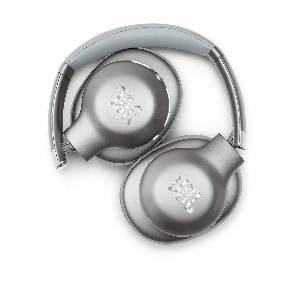 JBL Everest 710 Over-Ear Wireless Bluetooth Headphones - Silver