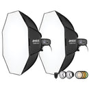 Westcott FJ400-SE 2-Light Studio Strobe Kit with FJ-X3 M Universal Wireless Trigger (110V)