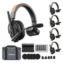 Accsoon CoMo SE Full-Duplex Wireless Intercom Headset - 1 Host and 4 Receivers (2.4 GHz)