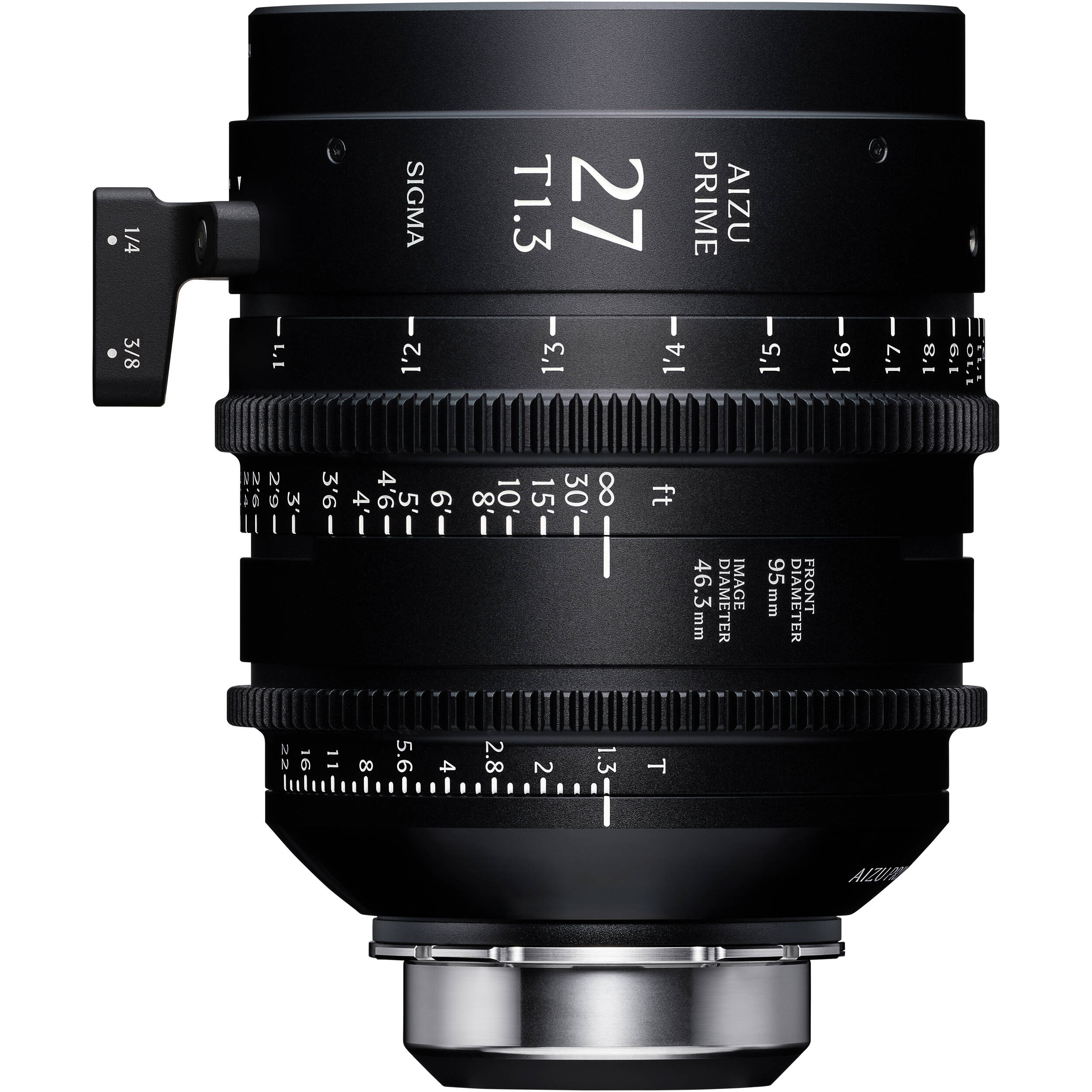 Sigma Aizu Prime 27mm T1.3 LF FL Cinéma Objectif  - Métrique (Sony E)