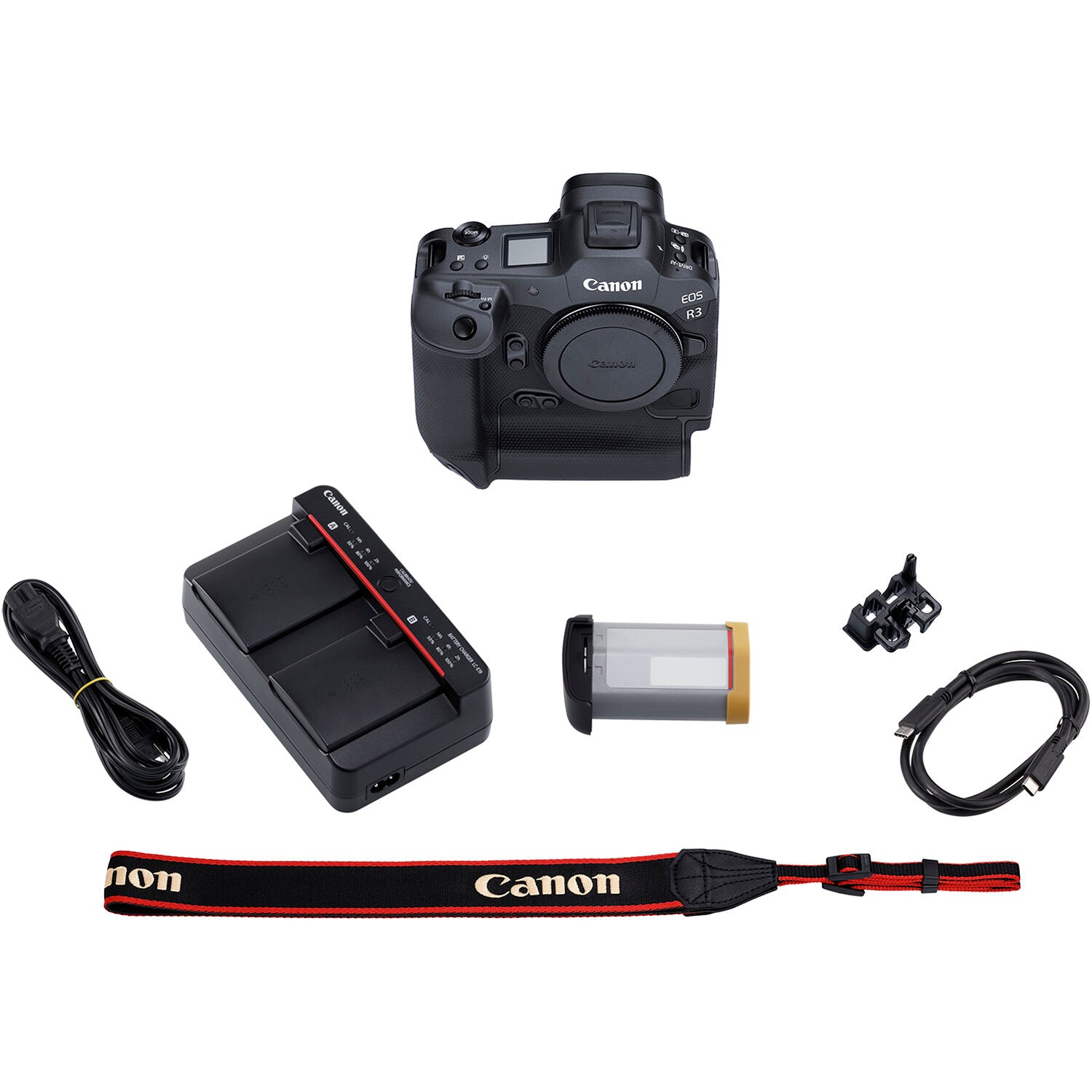 Canon EOS R3 Full-Frame Mirrorless Camera – 24MP, 6K, Eye Control AF