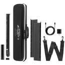 Westcott Lumière de glace 3 Lumière à tube à LED bi-couleur (1,5 ', kit de poignée de batterie et de bar)