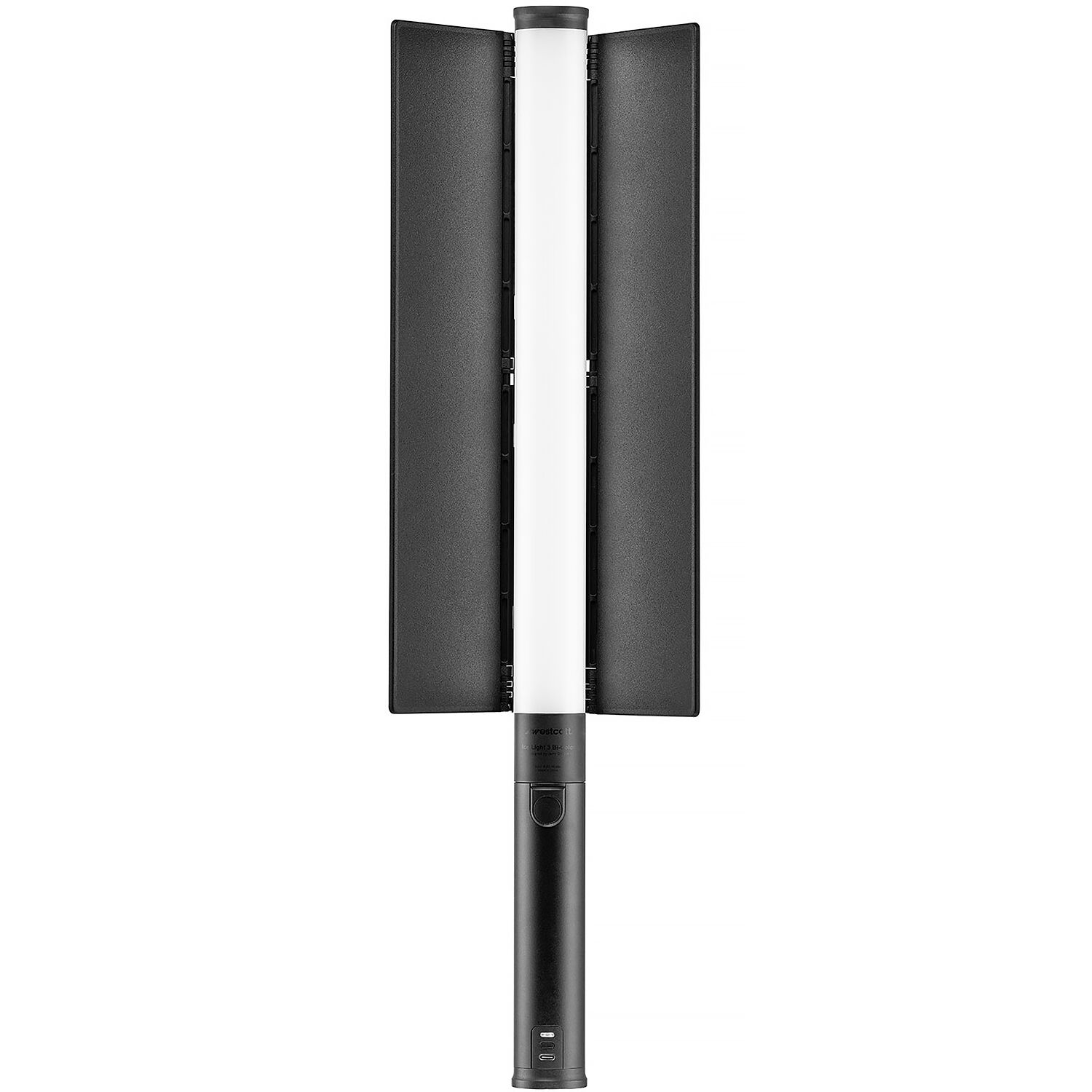 Westcott Lumière de glace 3 Lumière à tube à LED bi-couleur (1,5 ', kit de poignée de batterie et de bar)