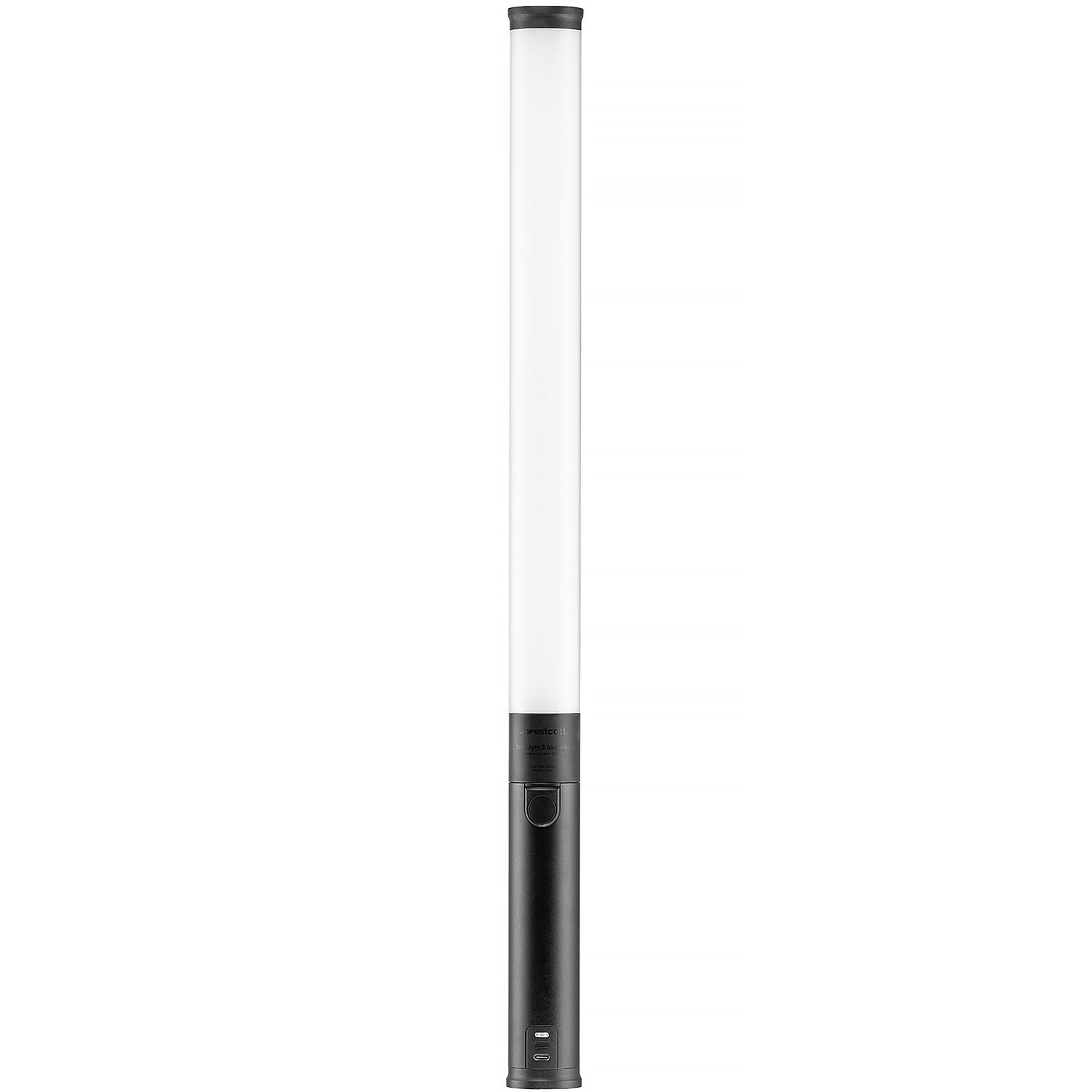 Westcott Lumière de glace 3 Lumière à tube à LED bi-couleur (1,5 ', kit de poignée de batterie et de bar)