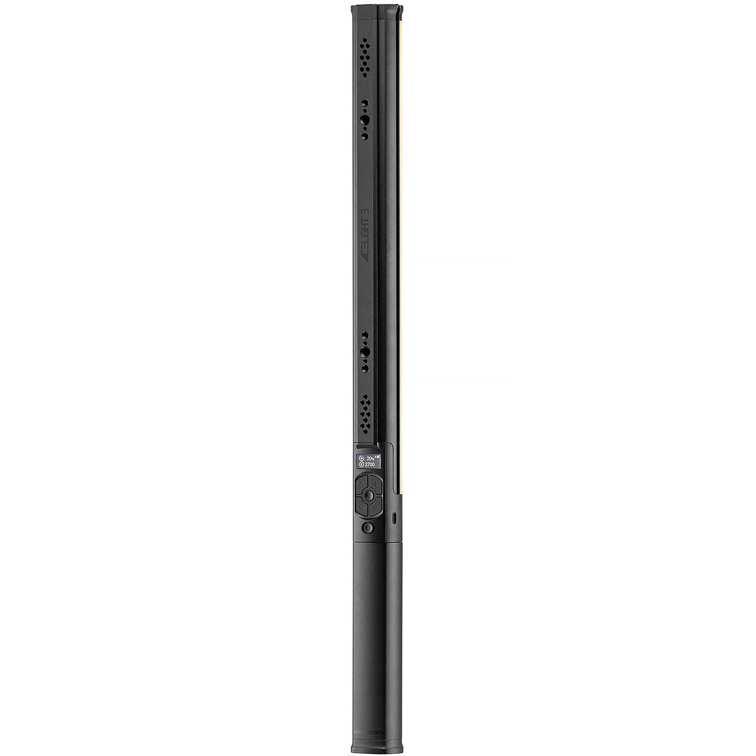 Westcott Lumière de glace 3 Lumière à tube à LED bi-couleur (1,5 ', kit de poignée de batterie et de bar)