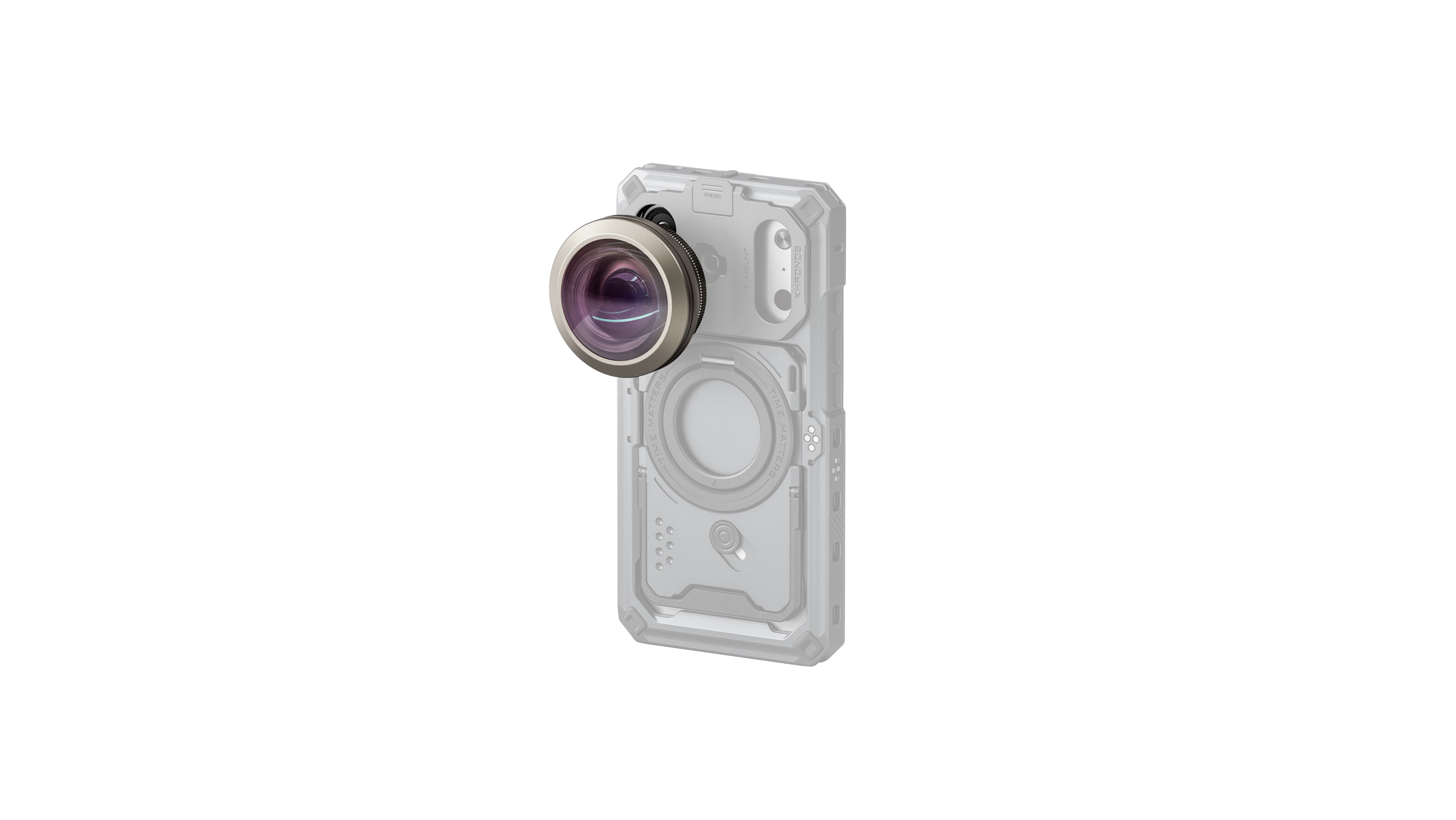 Tilta-Fisheye 8mm Objectif pour iPhone (T-Mount) - Champagne