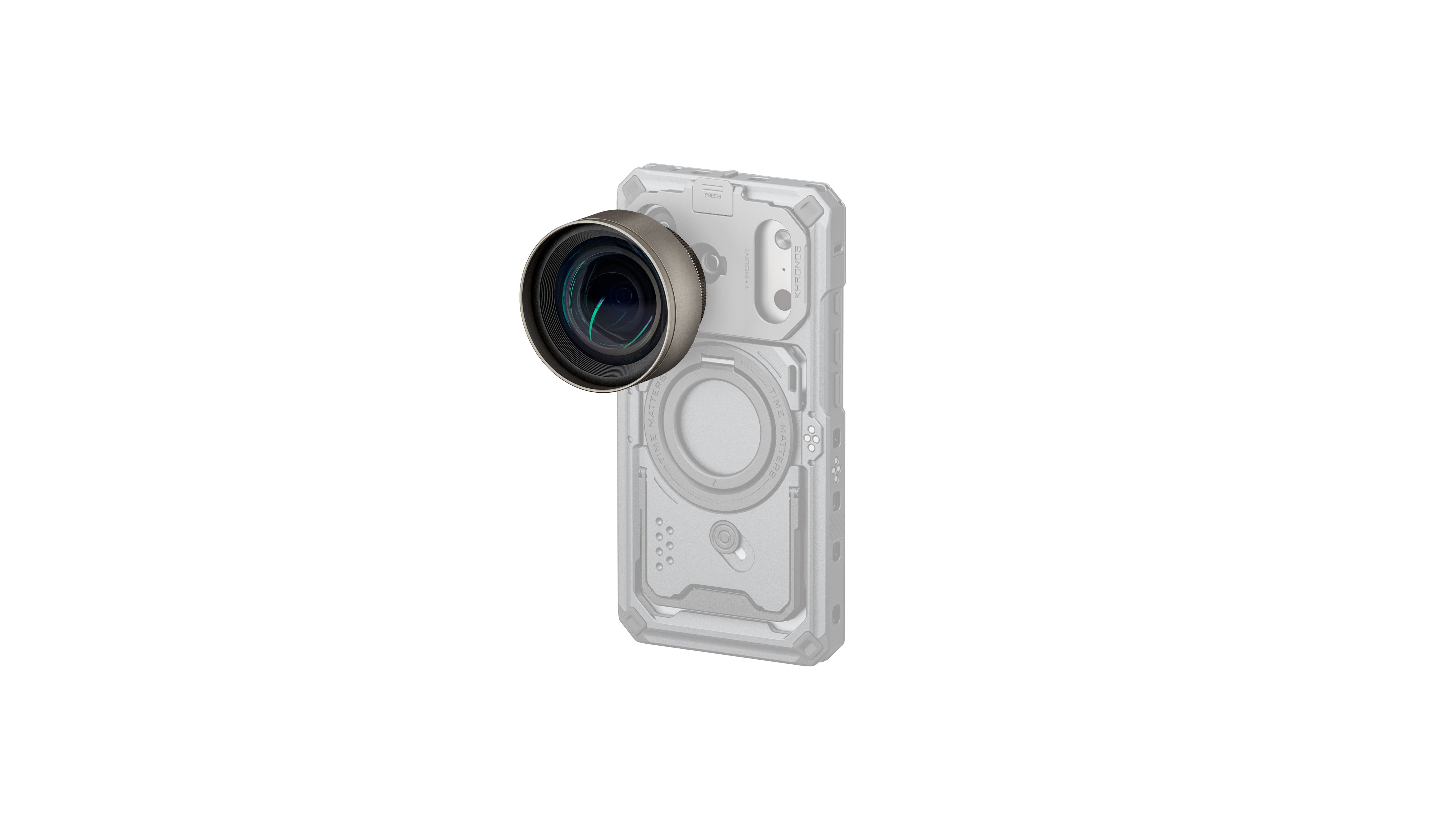 Téléobjectif Tilta 40 mm Objectif pour iPhone (T-Mount) - Champagne