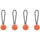 Peak Design Anchor Connector 4-Pack (Ibis)