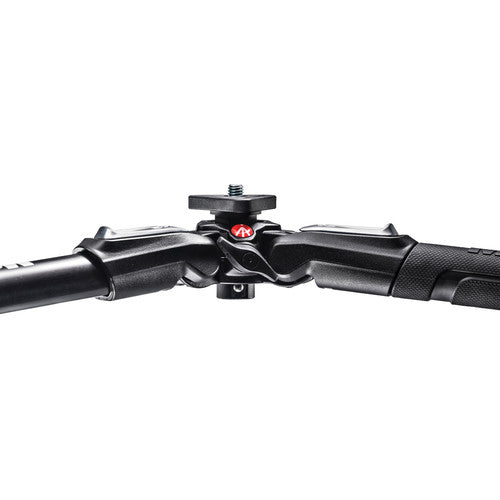 MANFROTTO 190X3 ALUMINUM TRIPOD with 2W fluid head MHXPRO - Damaged Box