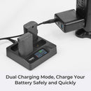 Accsoon TOPRIG 100W 4-BAY LP-E6 Charger rapide