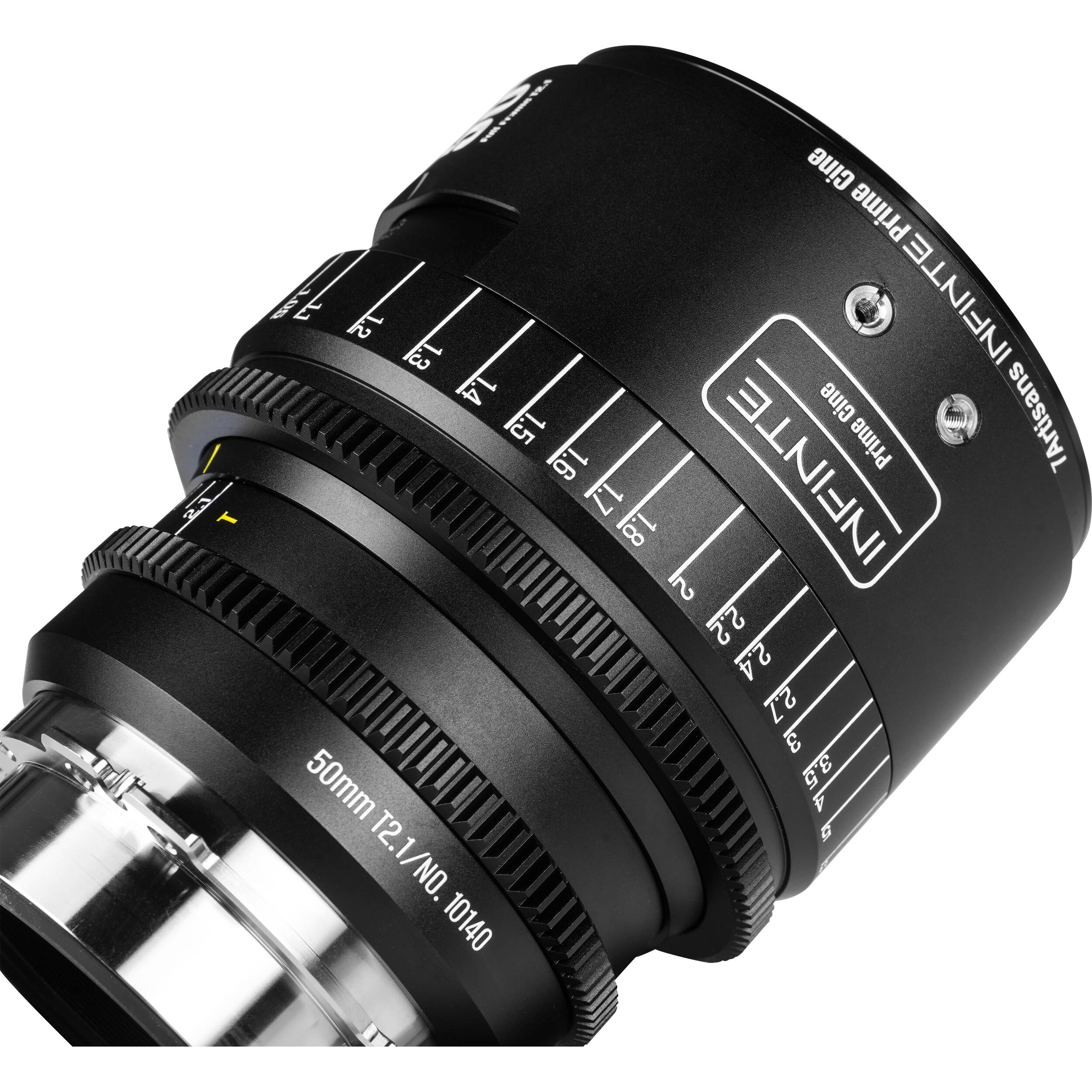 7Artisans INFINTE 50mm T2.1 Ciné Objectif (ARRI PL, Noir)
