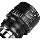 7Artisans INFINTE 50mm T2.1 Ciné Objectif (ARRI PL, Noir)