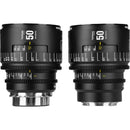 7Artisans INFINTE 50mm T2.1 Ciné Objectif (ARRI PL, Noir)