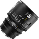 7Artisans INFINTE 50mm T2.1 Ciné Objectif (ARRI PL, Noir)