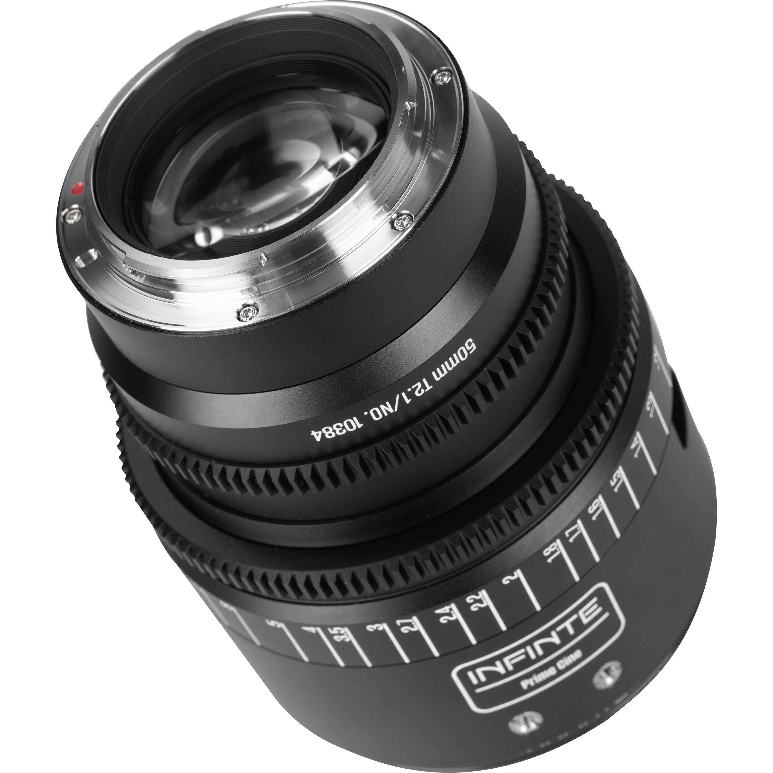 7Artisans INFINTE 50mm T2.1 Ciné Objectif (ARRI PL, Noir)