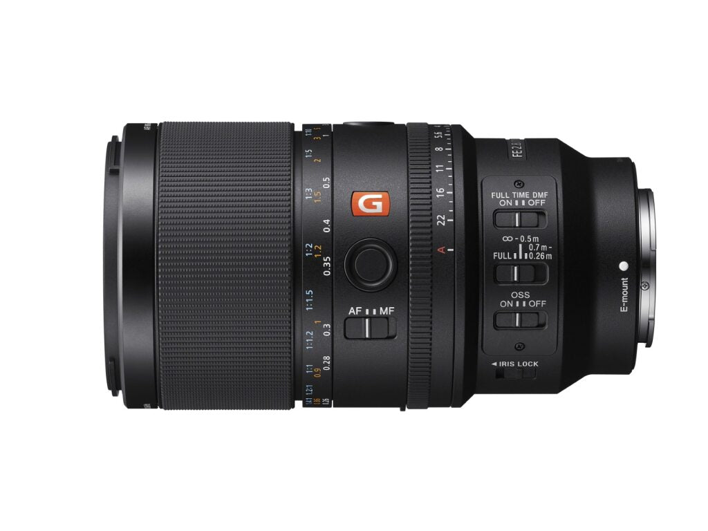 Sony SEL100M28GM FE 100mm f/2.8 Macro GM Objectif (Sony E)
