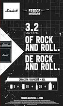 Marshall 3.2 Medium Capacity Bar Fridge