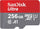 SanDisk Ultra MicroSDXC UHS-I 256GB U1 A1 Memory Card