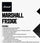 Marshall 4.4 Medium Capacity Bar Fridge