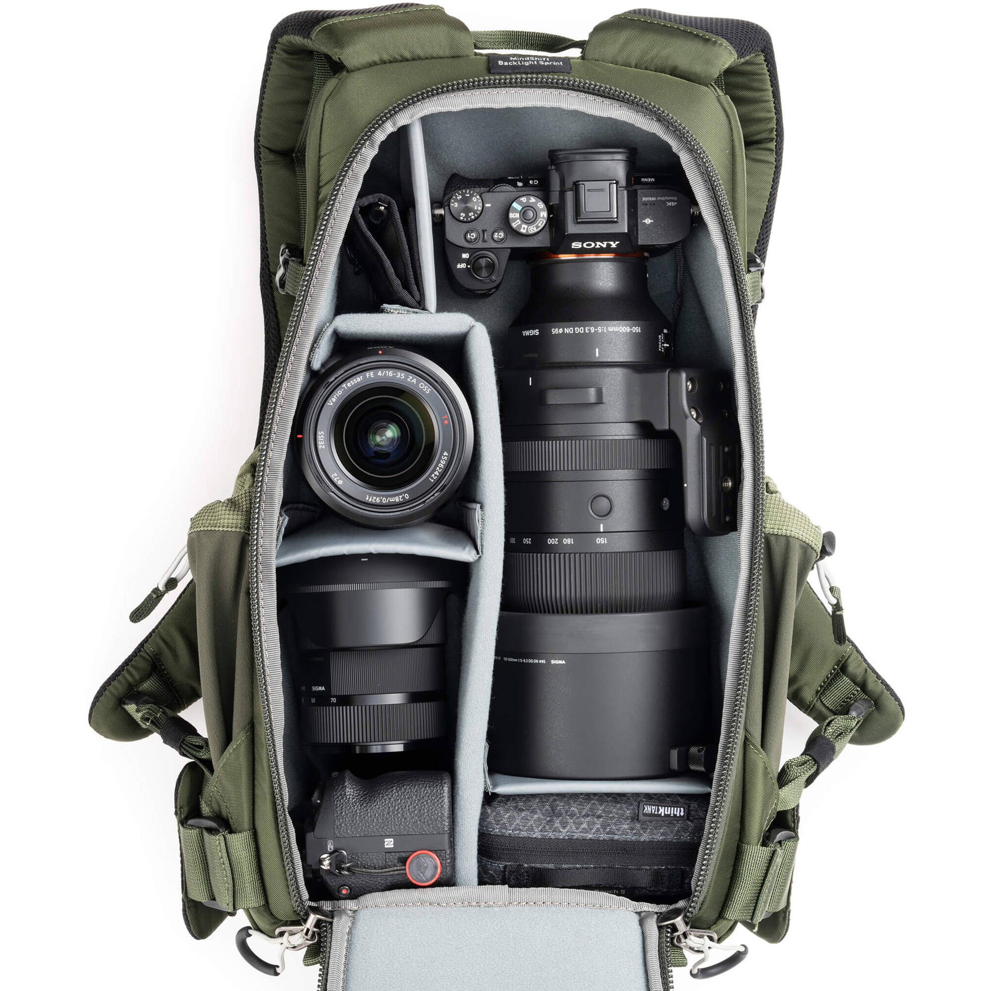Think Tank MindShift Gear Backlight Backpack (Montane Green, 18L)