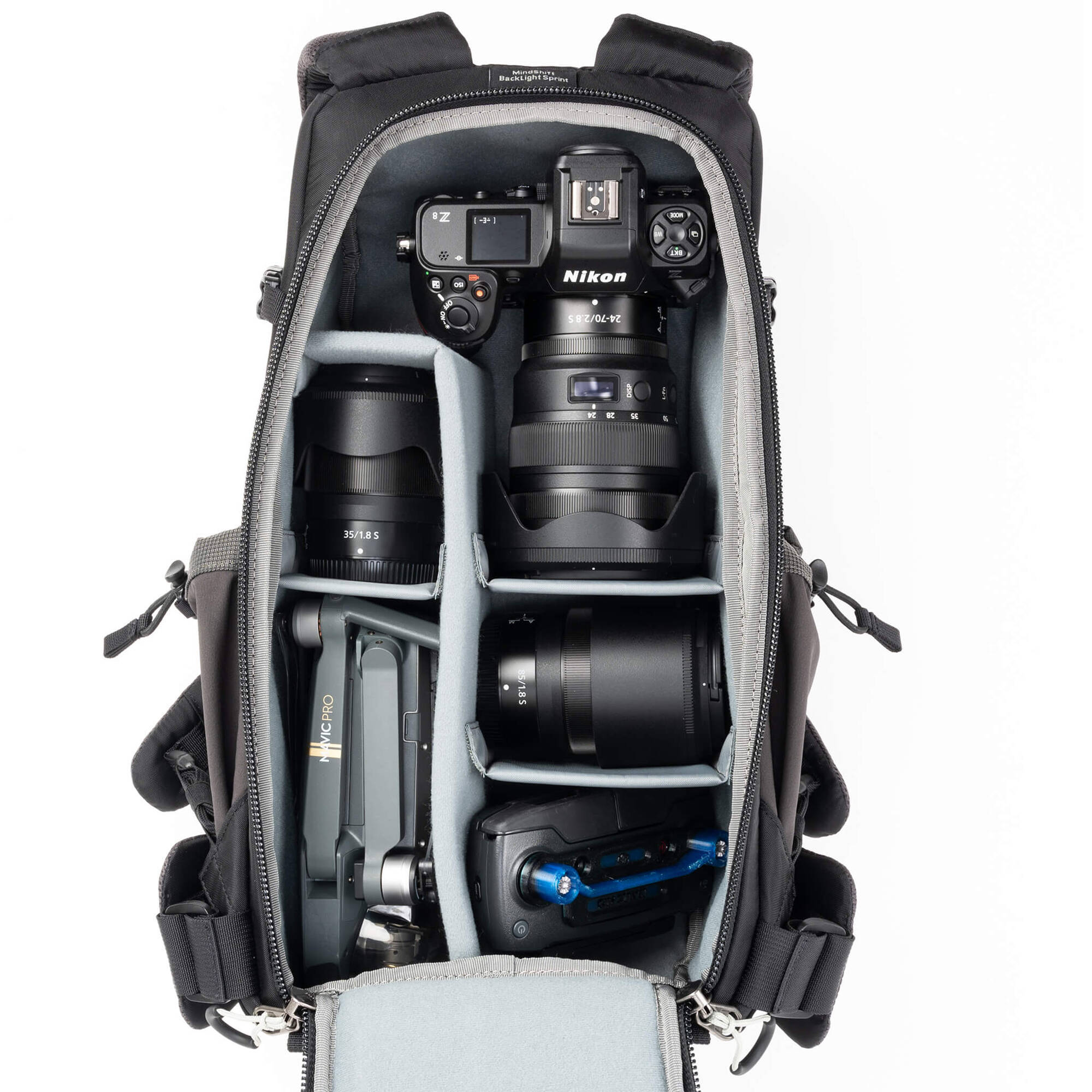 Think Tank MindShift Gear Backlight Sprint Backpack (Slate Black, 15L)