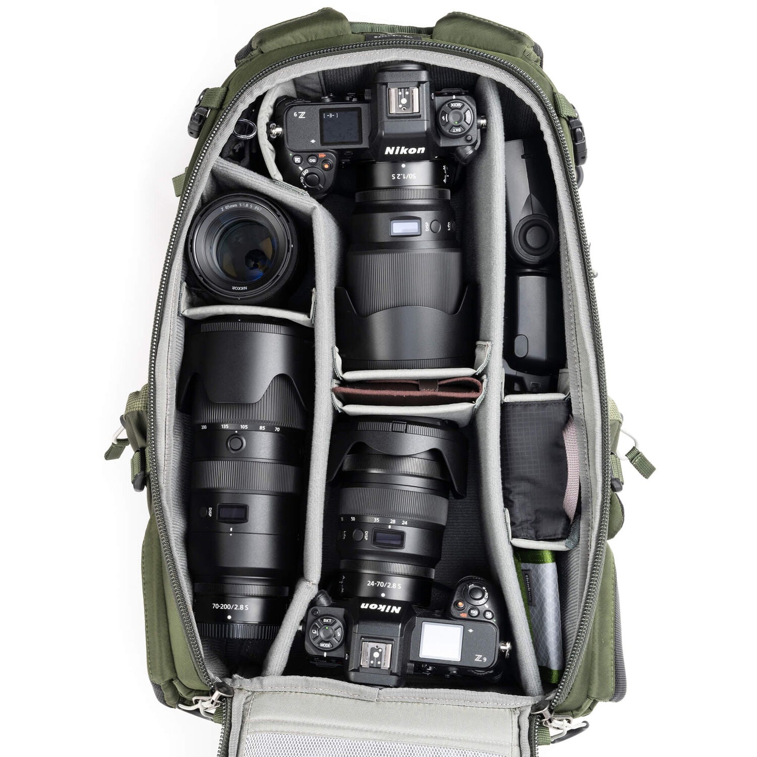 Think Tank MindShift Gear Sac à dos rétroéclairé Vert Montane 26 L