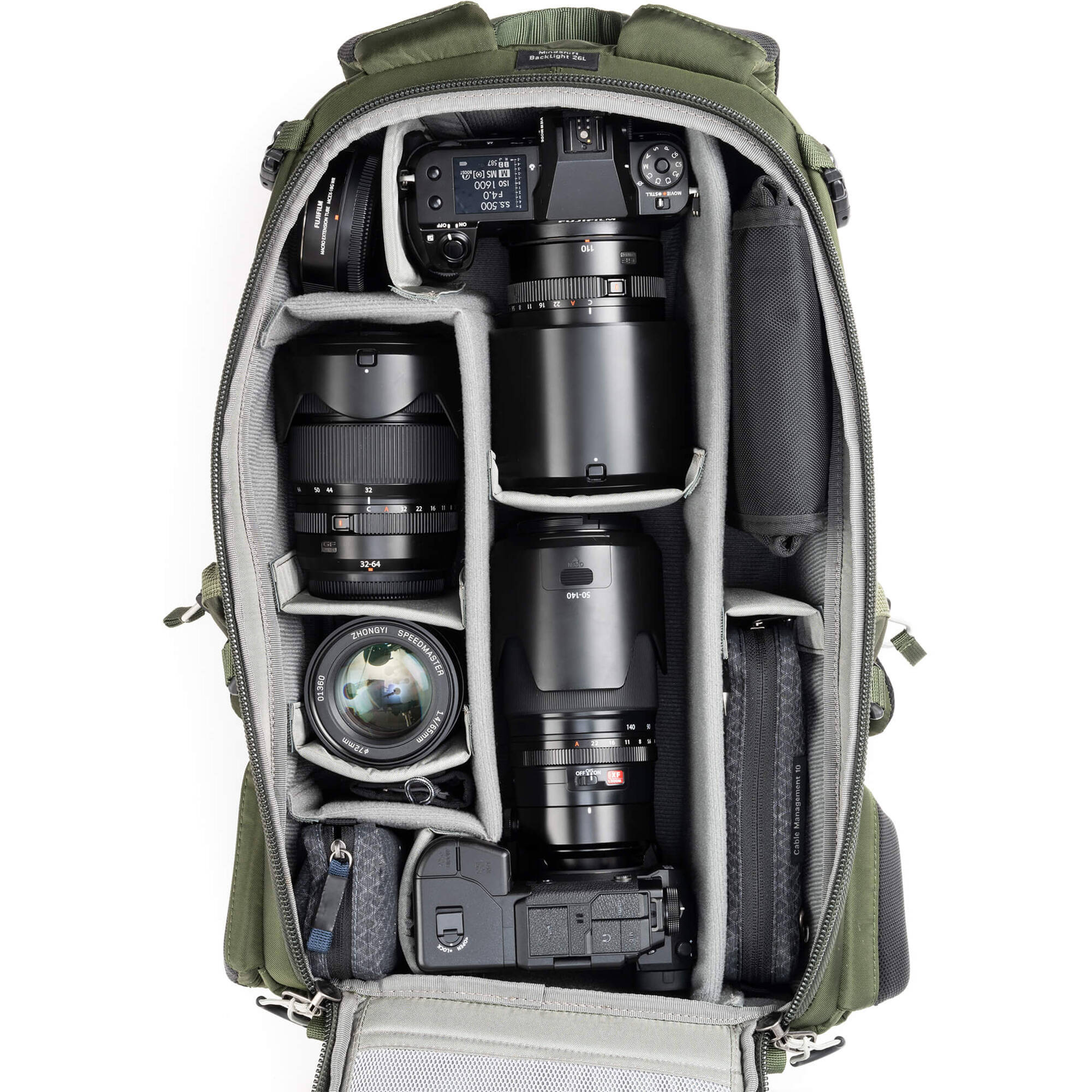 Think Tank MindShift Gear Backlight Backpack (Montane Green, 36L)