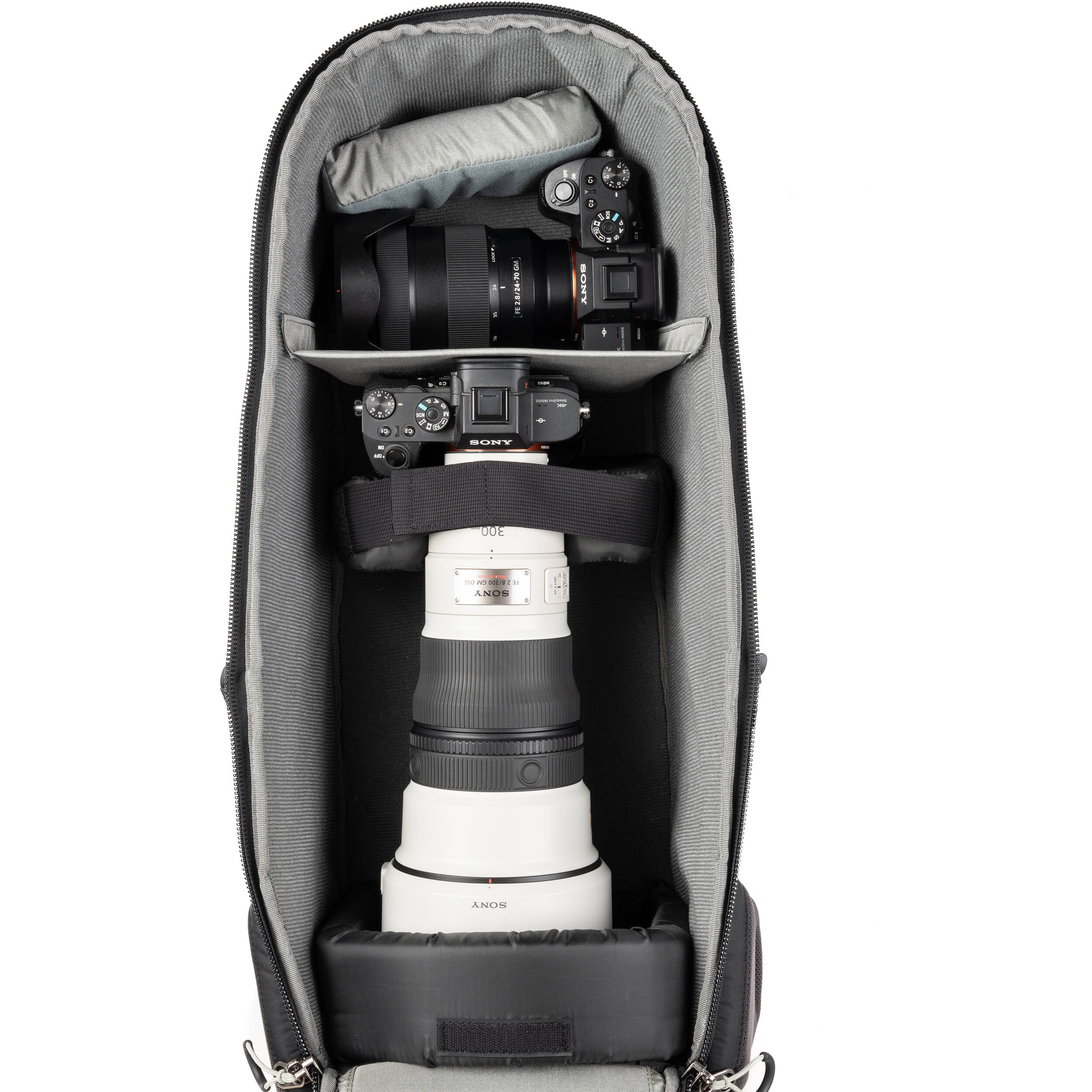 Think Tank Photo BackLight Long Lens Backpack (Slate Black)