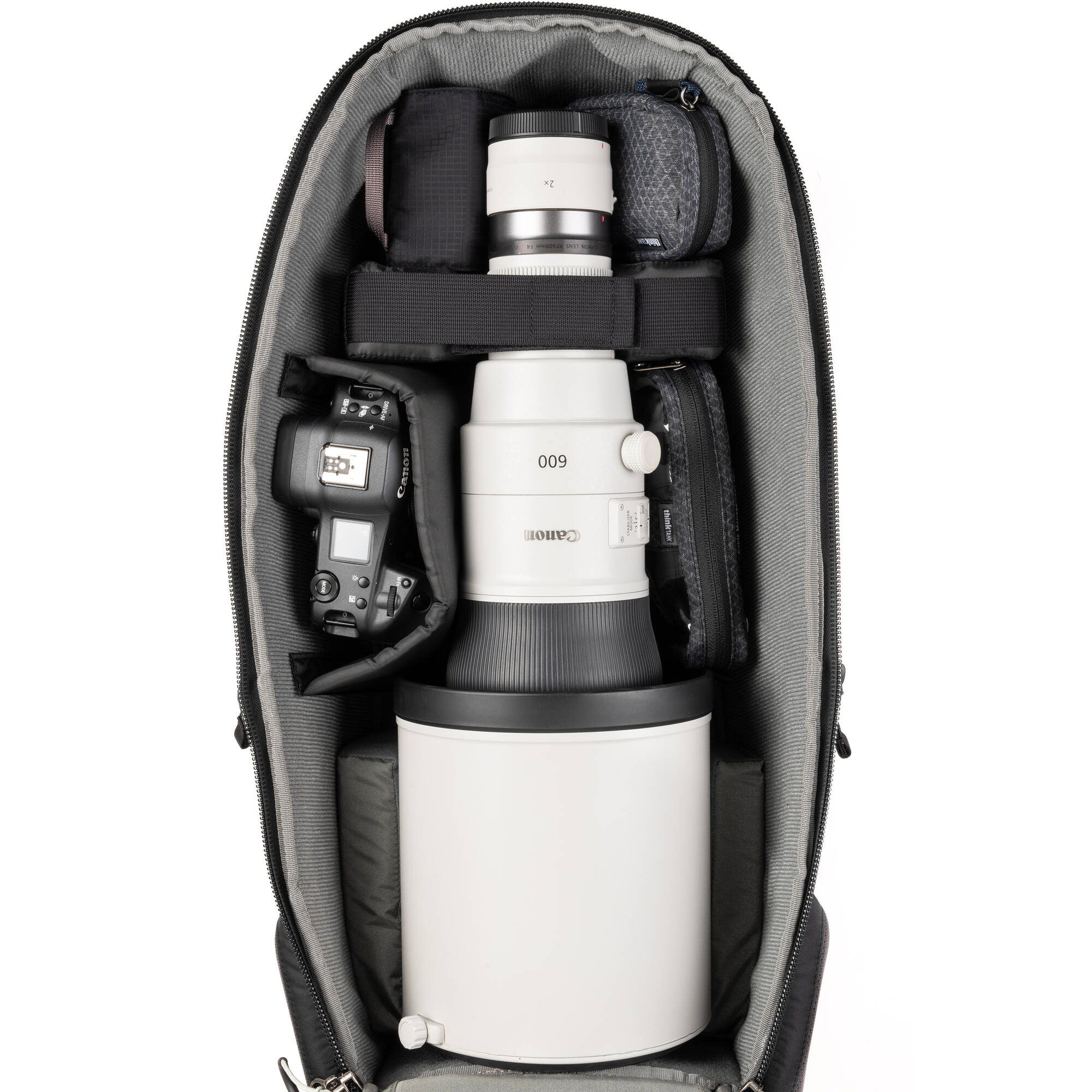Think Tank Photo BackLight Long Lens Backpack (Slate Black)