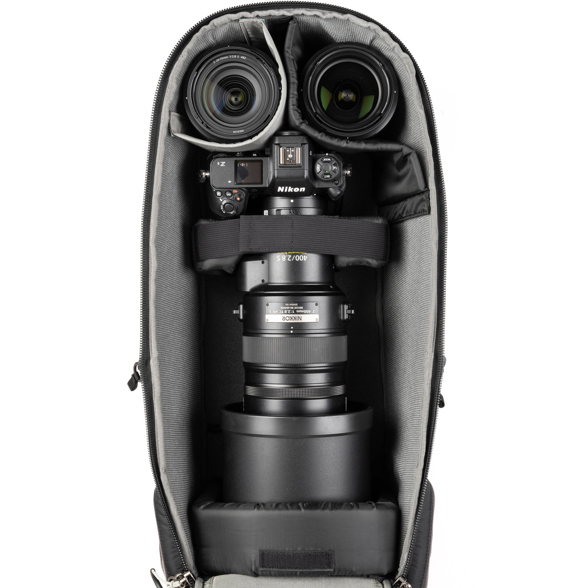 Think Tank Photo BackLight Long Lens Backpack (Slate Black)