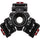 Manfrotto.   WIN LEG ALUMINUM HI HAT w/ 100mm BOWL