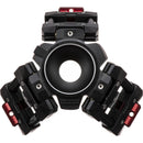 Manfrotto.   Gain de jambe en aluminium hi chapeau avec 100 mm bol