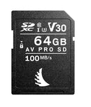 Angelbird 64GB AV Pro UHS-I SDXC V30 Memory Card