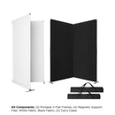 Westcott V-Flat 2-Pack (White & Black)