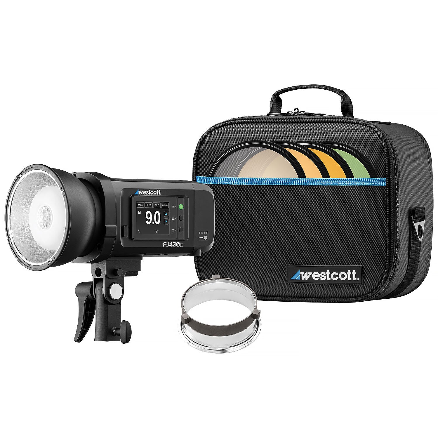 Westcott FJ400 II 400Ws Touchscreen Strobe with FJ-X3 S Trigger for Sony (Newborn Portrait Kit)