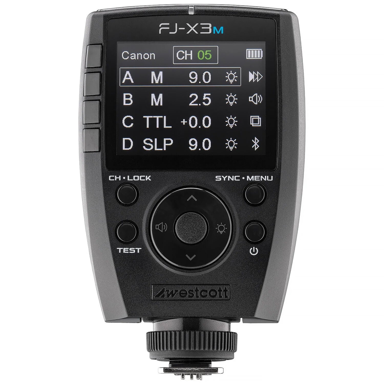 Westcott Stroboscope à écran tactile FJ250 250 W avec déclencheur universel FJ-X3 M (kit sac à dos 1 lumière)