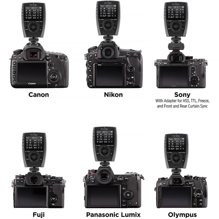 Westcott Stroboscope à écran tactile FJ250 250 W avec déclencheur universel FJ-X3 M (kit sac à dos 1 lumière)