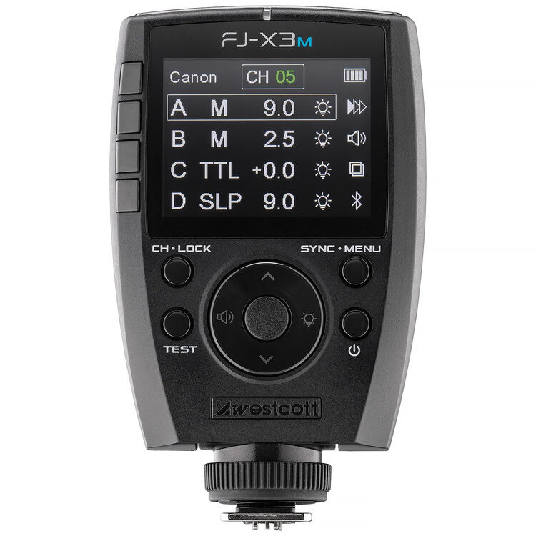 Westcott Stroboscope à écran tactile FJ250 250 W avec déclencheur universel FJ-X3 M (kit de sac à dos à 2 lumières)