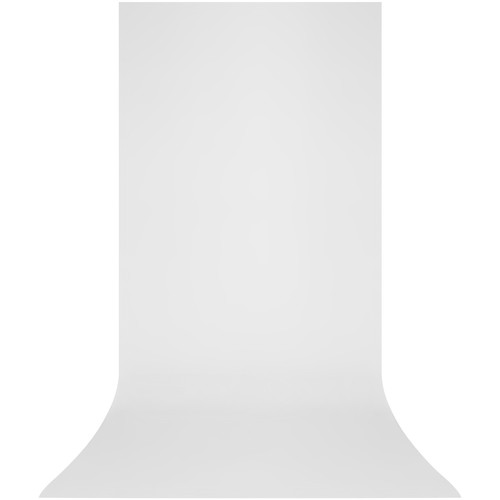 Westcott Toile de fond infroissable X-Drop - Balayage blanc haut de gamme (5' x 12') - Boîte ouverte