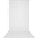 Westcott Toile de fond infroissable X-Drop - Balayage blanc haut de gamme (5' x 12') - Boîte ouverte