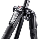 MANFROTTO 190X3 ALUMINUM TRIPOD with 2W fluid head MHXPRO - Damaged Box