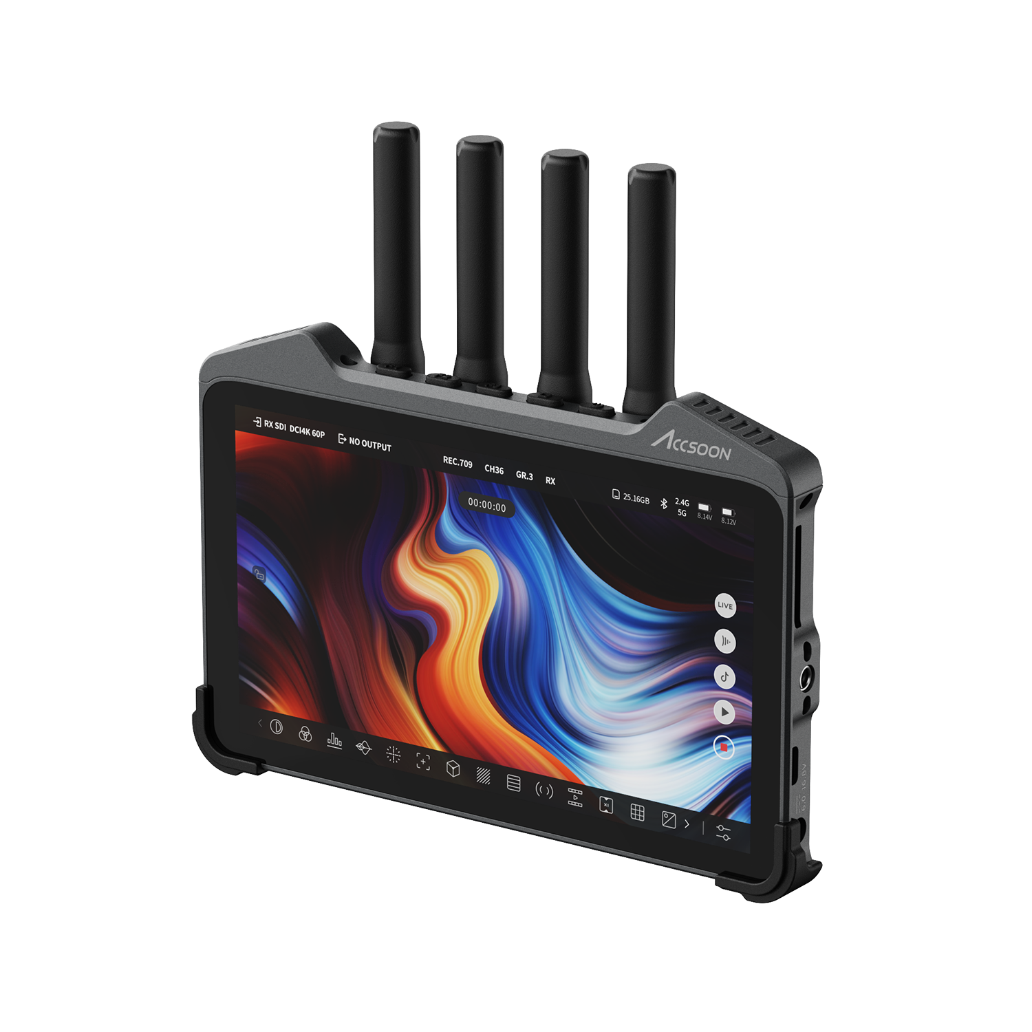 Accsoon CineView M7 Pro 7" Recording Monitor with Wireless Transmitter/Receiver