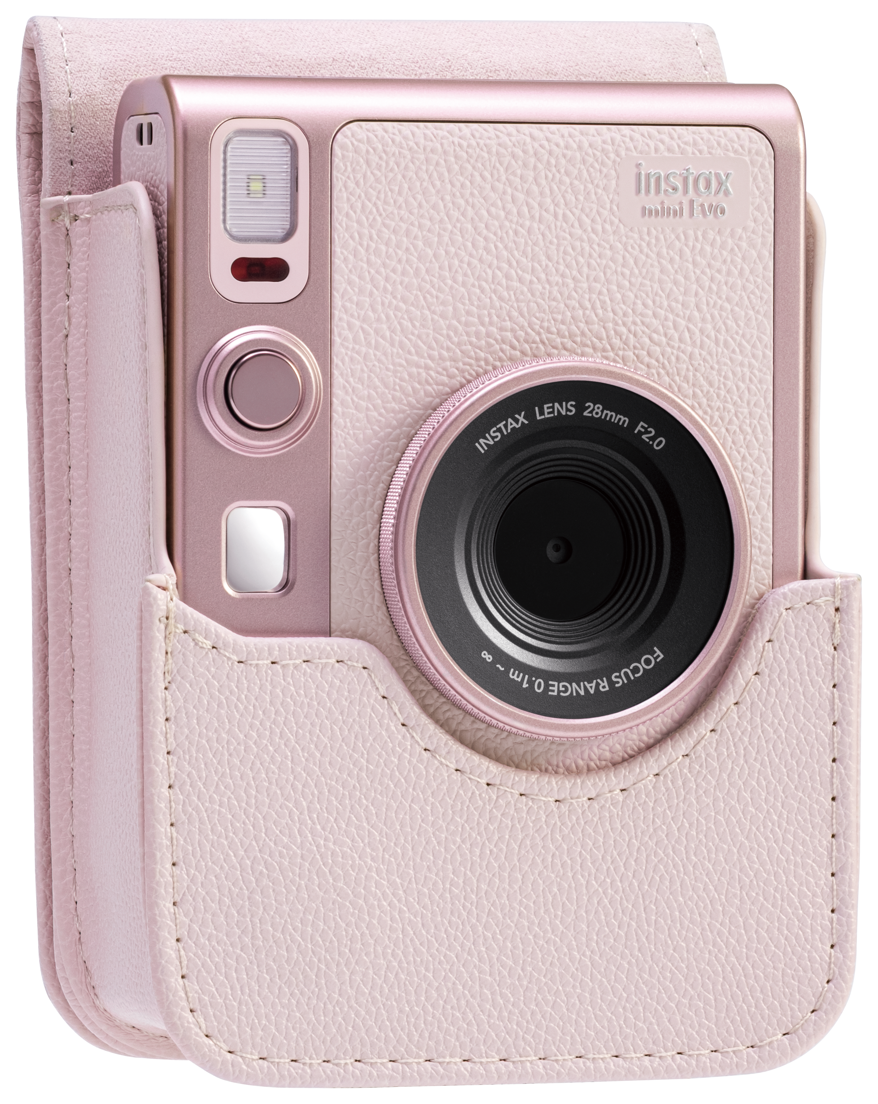 FUJIFILM INSTAX mini Evo Hybrid Instant Camera Gentle Rose 600024654