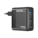 Accsoon Toprig 100W 4-Bay NP- F Fast Charger with US GaN Charger