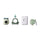 Fujifilm Instax Pal / Mini Link 2 Bundle - Green