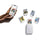 Fujifilm INSTAX MINI Link 3 Smartphone Printer (Clay White)