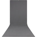 Westcott X-Drop Wrinkle-Resistant Backdrop - Neutral Gray Sweep (5' x 12')