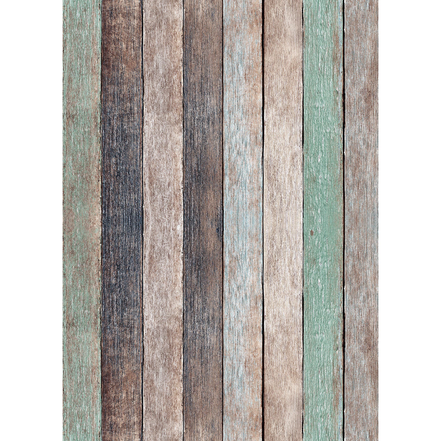 Tell en vinyle Westcott X-Drop - Pastels de noix de muscade en bois rustique (5 'x 7')