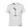T-shirt en coton à manches courtes EP avec micro podcast - White - Taille L