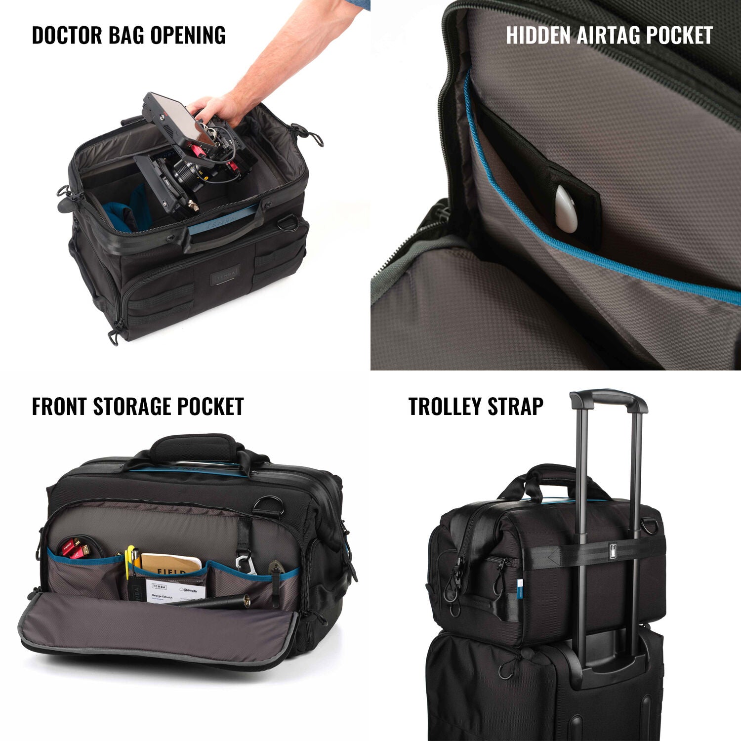 Tenba Cineluxe v2 Sac à bandoulière 16 - Noir